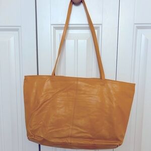 Latico leather yellow bag like new
